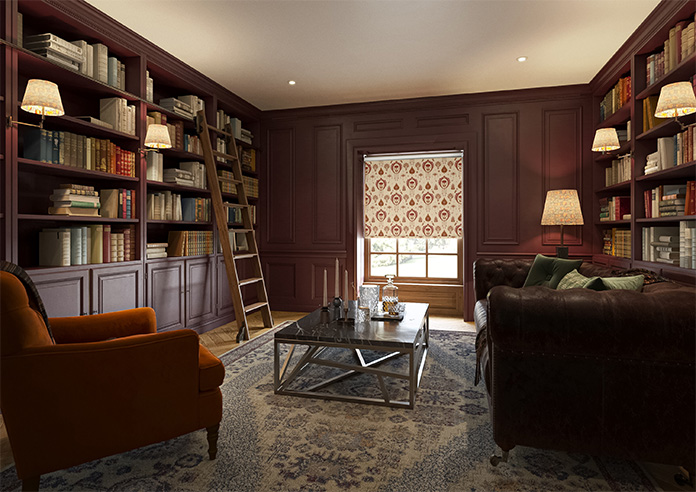 Tangier, Russet - Twist&Fit Roller Blind - Image 7
